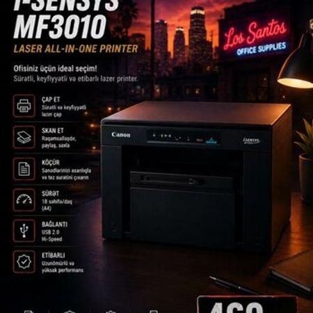 Printer Canon i-Sensys MF3010 – Ofis avadanlığı və istehlak – ucuztap.az