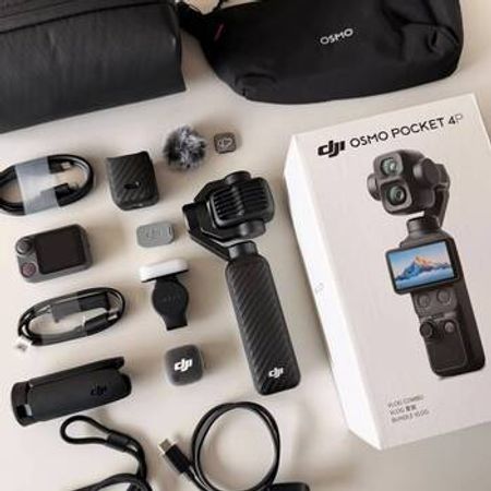 DJI Osmo Pocket 4 Pro — Vlog Combo – Audio və video – ucuztap.az
