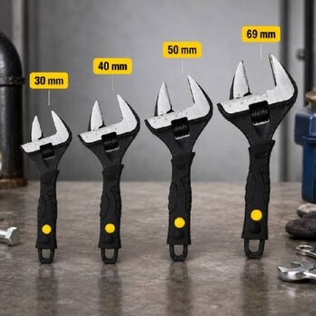 Razvodnoy açar qara 30mm/40mm/50mm/60mm – Bakı – ucuztap.az