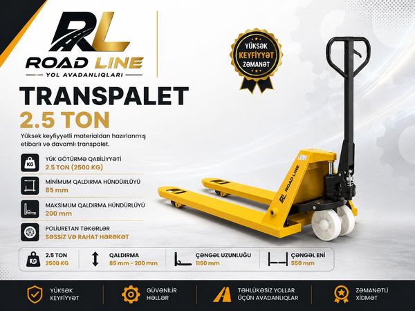 Transpalet 2.5 ton – Bakı – ucuztap.az