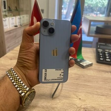 Apple iPhone 14 Blue 128GB/6GB – Bakı – ucuztap.az