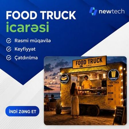 Food Truck icarəsi – Bakı – ucuztap.az