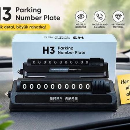 Avtomobil üçün nömrə qabı H3 – Bakı – ucuztap.az