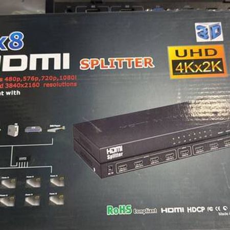 1X8 HDMI Splitter – 4K UHD VVideo Paylayıcı (HDMI Extender Dəsti ilə) – Bakı – ucuztap.az