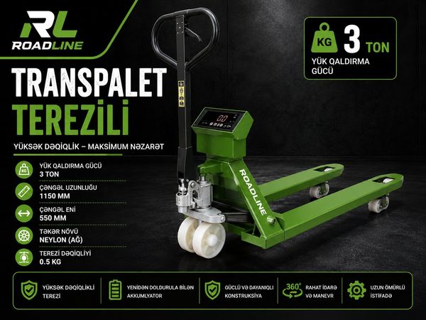Transpalet Tərəzili – Bakı – ucuztap.az