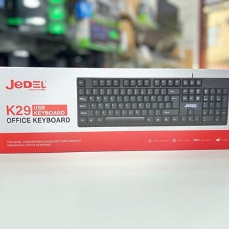 JEDEL USB Office Keyboard – Kompüter aksesuarları – ucuztap.az