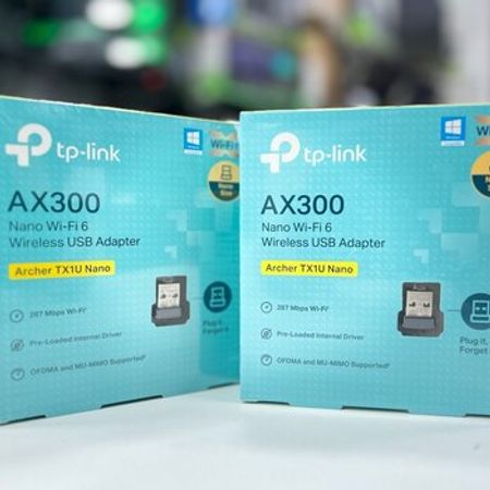 TP-Link AX300 Nano Wi-Fi 6 Wireless USB – Şəbəkə avadanlıqları – ucuztap.az