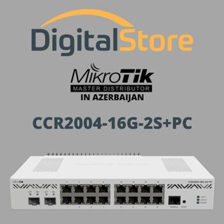 MikroTik CCR2004-16G-2S+PC – Bakı – ucuztap.az