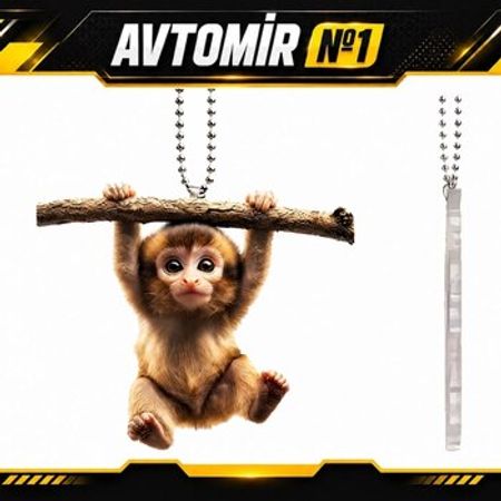Avtomobil üçün meymun fiqurlu dekorativ asqı – Bakı – ucuztap.az