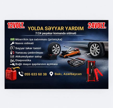 Seyyar teker temiri xidmeti – Bakı – ucuztap.az