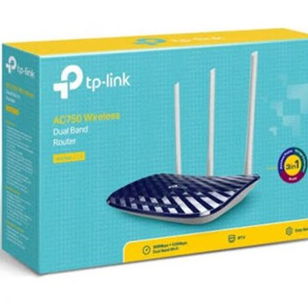 Tp-link Dual Band Wireless Router AC750 Archer C20 – Şəbəkə avadanlıqları – ucuztap.az