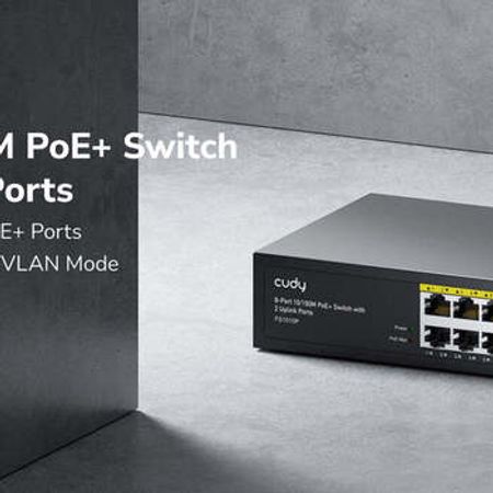 CUDY FS1010P 8-Port 10/100M PoE – Bakı – ucuztap.az