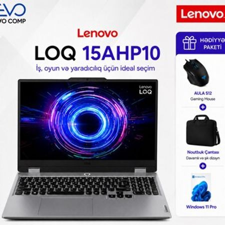 Noutbuk Lenovo LOQ 15AHP10 – Bakı – ucuztap.az