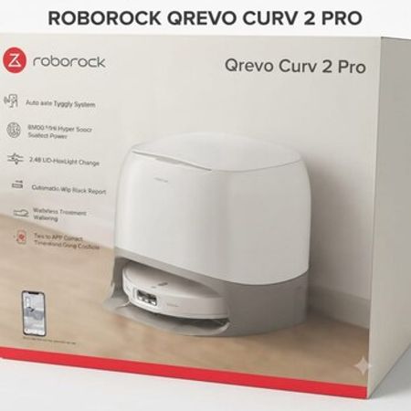 Robot tozsoran Roborock Qrevo Curv 2 Pro QC2P02-00 – Bakı – ucuztap.az