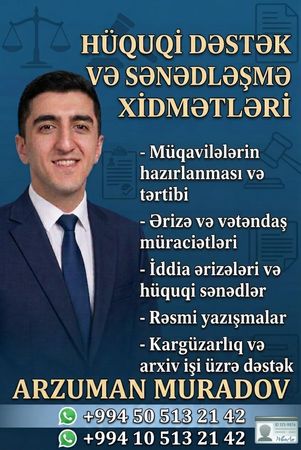 Müqavilələrin Hazırlanması Hüquqi Sənədləşmə Xidmətləri – Bakı – ucuztap.az