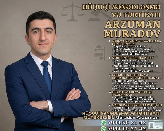 Hüquqi Sənədləşmə, Kadr Kargüzarlığı, Müqavilələr, Lisenziya Və Tender – Bakı – ucuztap.az