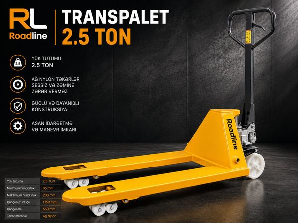 Transpalet 2.5 Ton – Bakı – ucuztap.az