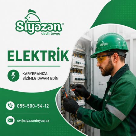 Elektrik – İş təklif edirəm – ucuztap.az