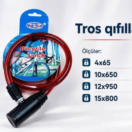 Tros qıfıllar, 4*65mm /10*650mm / 12*950mm / 15*800mm – Bakı – ucuztap.az