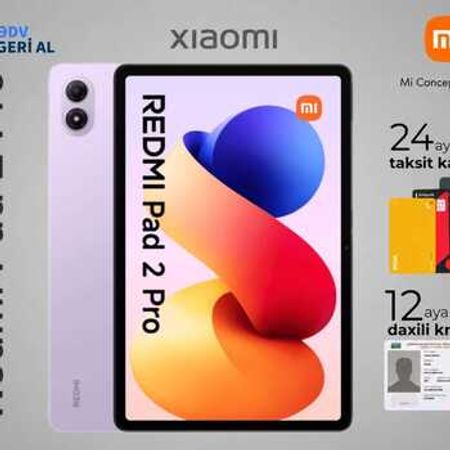 Xiaomi Redmi Pad 2 Pro Graphite Gray 256GB/8GB – Bakı – ucuztap.az