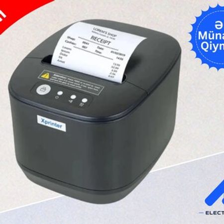 Qəbz printeri Xprinter XP-Q833L USB+LAN – Biznes üçün avadanlıq – ucuztap.az