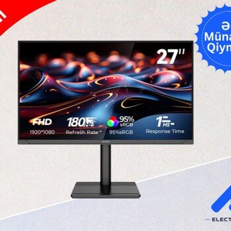 Monitor AIWA GAMING MD2734-K 27 IPS 165Hz – Bakı – ucuztap.az
