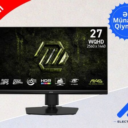 Monitor MSI MAG 272QPF E20 2K 200Hz 27 – Bakı – ucuztap.az
