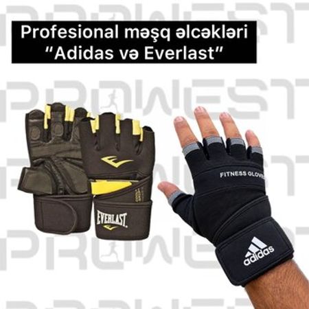 Universal məşq əlcəkləri “ADİDAS & EVERLAST” – Digər – ucuztap.az