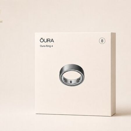 Oura Ring 4 Brushed Silver – Bakı – ucuztap.az