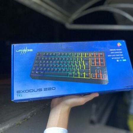 URage Exodus 220 TKL – RGB işıqlı oyun klavaturası (Gaming Keyboard) – Bakı – ucuztap.az