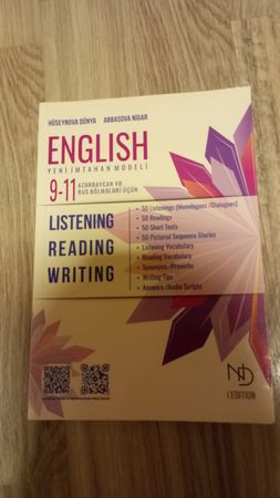 Nigar Dünya 9 11 sinif listening reading writing – Kitab və jurnallar – Bakı – ucuztap.az