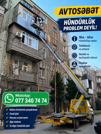 Avto səbətlərin günlük, aylıq, saatlıq icarəsi – Bakı – ucuztap.az