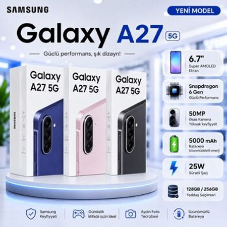 Samsung Galaxy A27 Black 128GB/6GB – Telefonlar – Bakı – ucuztap.az