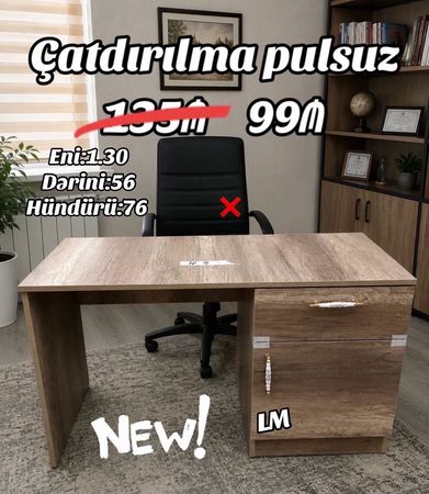 İş masası yazı masası – Bakı – ucuztap.az