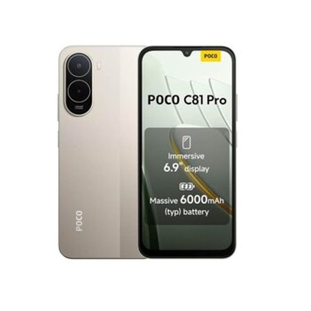 Xiaomi Poco C81 Pro Gold 128GB/4GB – Telefonlar – ucuztap.az