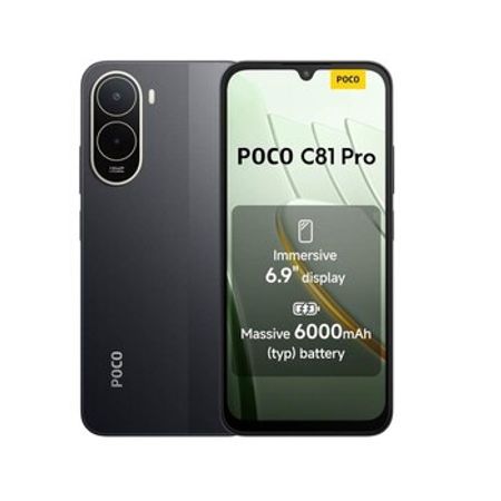 Xiaomi Poco C81 Pro Black 128GB/4GB – Telefonlar – ucuztap.az