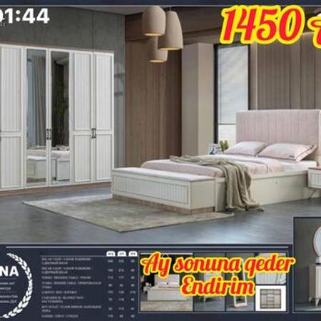 Yataq otağı mebeli – Yataq dəsti və çarpayılar – ucuztap.az
