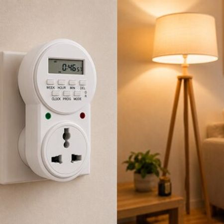 Rəqəmsal Taymerli Rozetka Və Universal Keçirici (Zaman Relesi / Digital Timer Switch) – Bakı – ucuztap.az