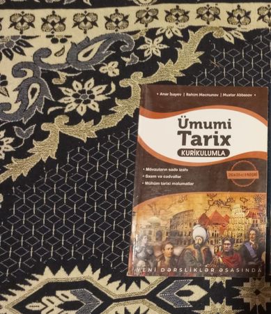 Anar isayev ümumi tarix 2024 2025 – Kitab və jurnallar – Bakı – ucuztap.az