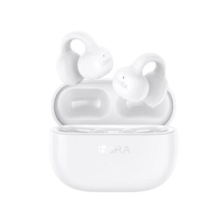 1HORA AUT210B White TWS Clip-On simsiz Bluetooth qulaqlıq – Bakı – ucuztap.az