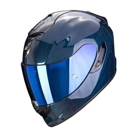Motosiklet dəbilqəsi SCORPION EXO 1400 EVO CARBON AIR SOLID Blue – Bakı – ucuztap.az