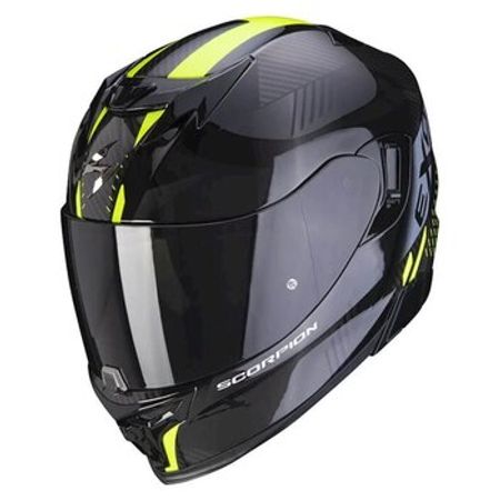 Motosiklet dəbilqəsi SCORPION EXO 520 EVO AIR LATEN Black-Neon Yellow – Bakı – ucuztap.az