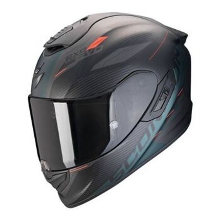 Motosiklet dəbilqəsi EXO 1400 EVO II AIR LUMA Matt Black-Green – Bakı – ucuztap.az