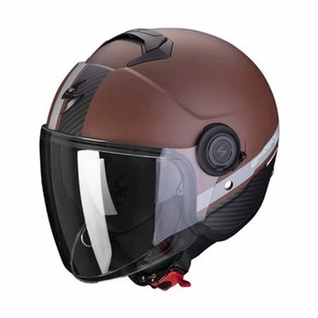Motosiklet dəbilqəsi SCORPION EXO CITY Strada Matt Brown-Black – Bakı – ucuztap.az