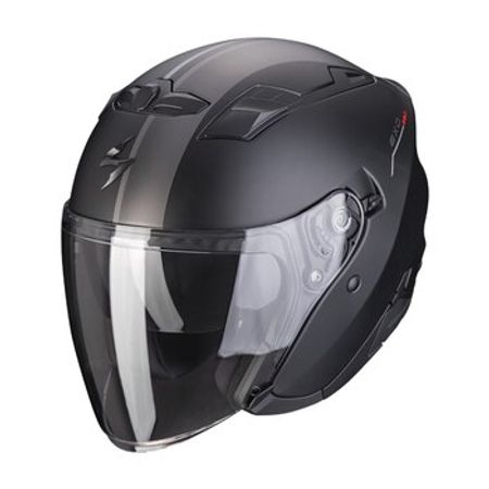 Motosiklet dəbilqəsi SCORPION EXO 230 SR Matt Black-Silver-Red – Bakı – ucuztap.az