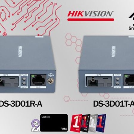 Hikvision 100Mbps media konverter cüt DS-3D01R-A / DS-3D01T-A – Bakı – ucuztap.az
