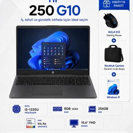 HP 250 G10 PC 8X9D0ES – Bakı – ucuztap.az