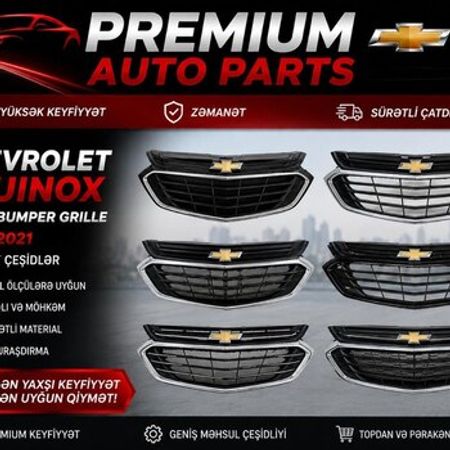 Chevrolet Equinox 2017-2021 radiator barmaqlığı – Ehtiyat hissələri – ucuztap.az