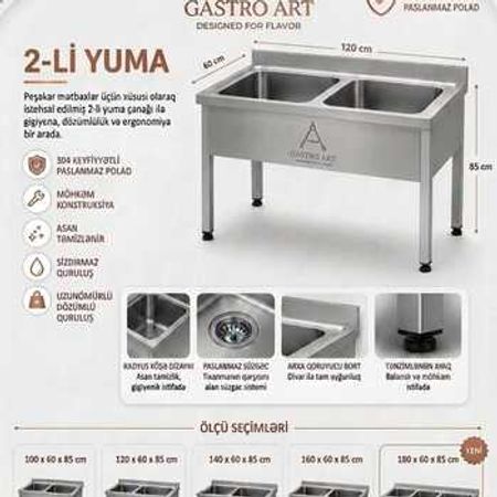 Çanaqlar, yuma vannası – Bakı – ucuztap.az