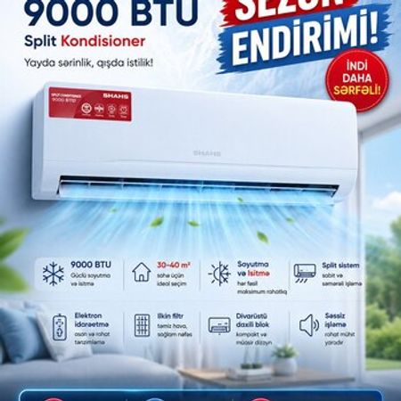 Kondisioner Shahs SH 09B – Xırdalan – ucuztap.az